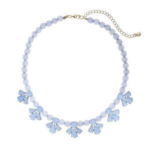 LC Lauren Conrad Pastel Blue Chocker Necklace